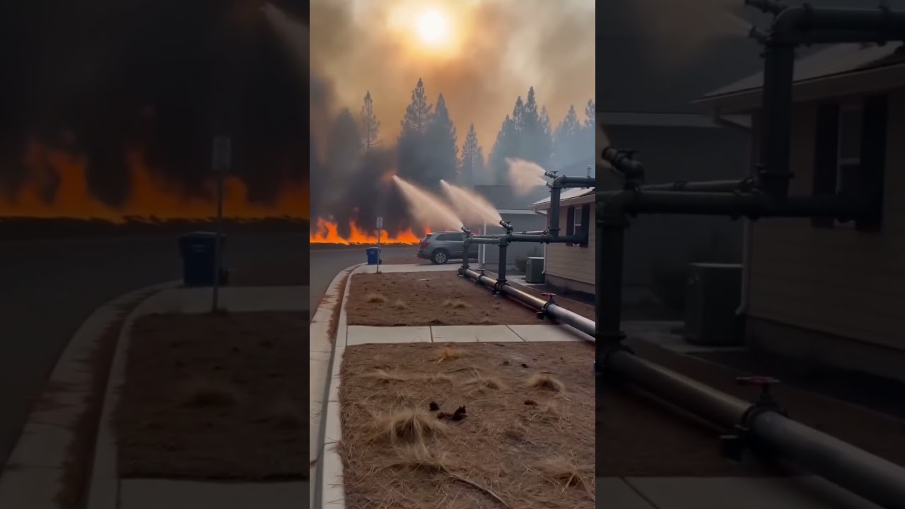 From burning fields to burning trees #wildfire #firefighter #climatecrisis #saveourhomes #forestfire