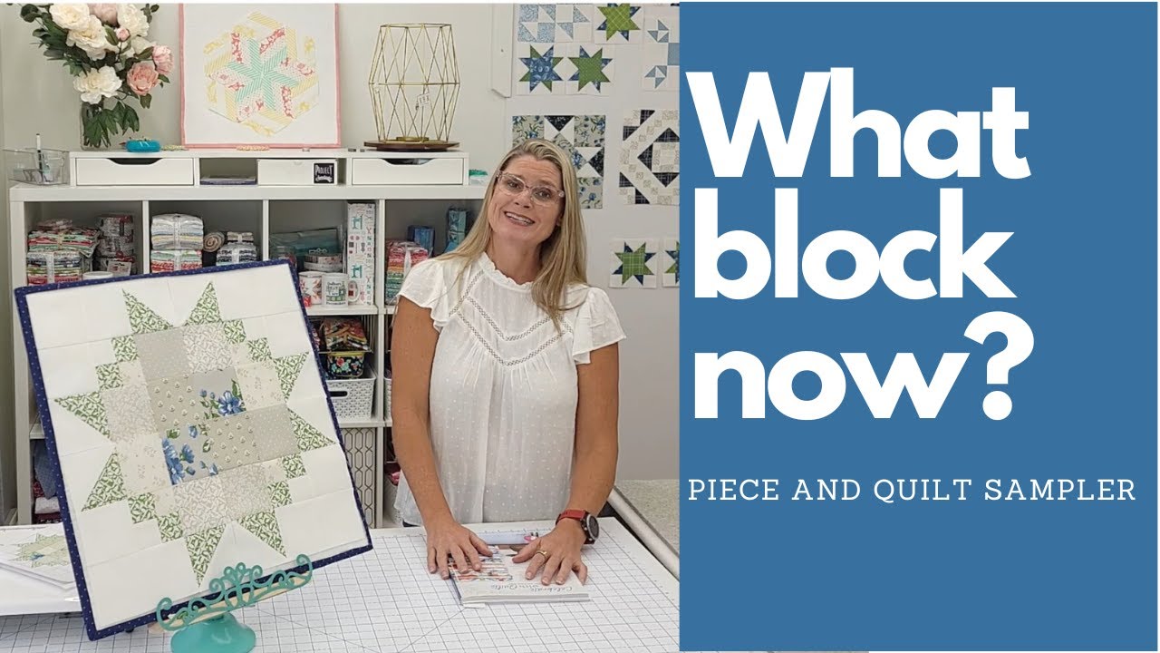 🧵 **Sew with Me: Fat Quarter Shop Sew Sampler - Evening Hourglass Block Piece and Quilt Sampler ** 🧵