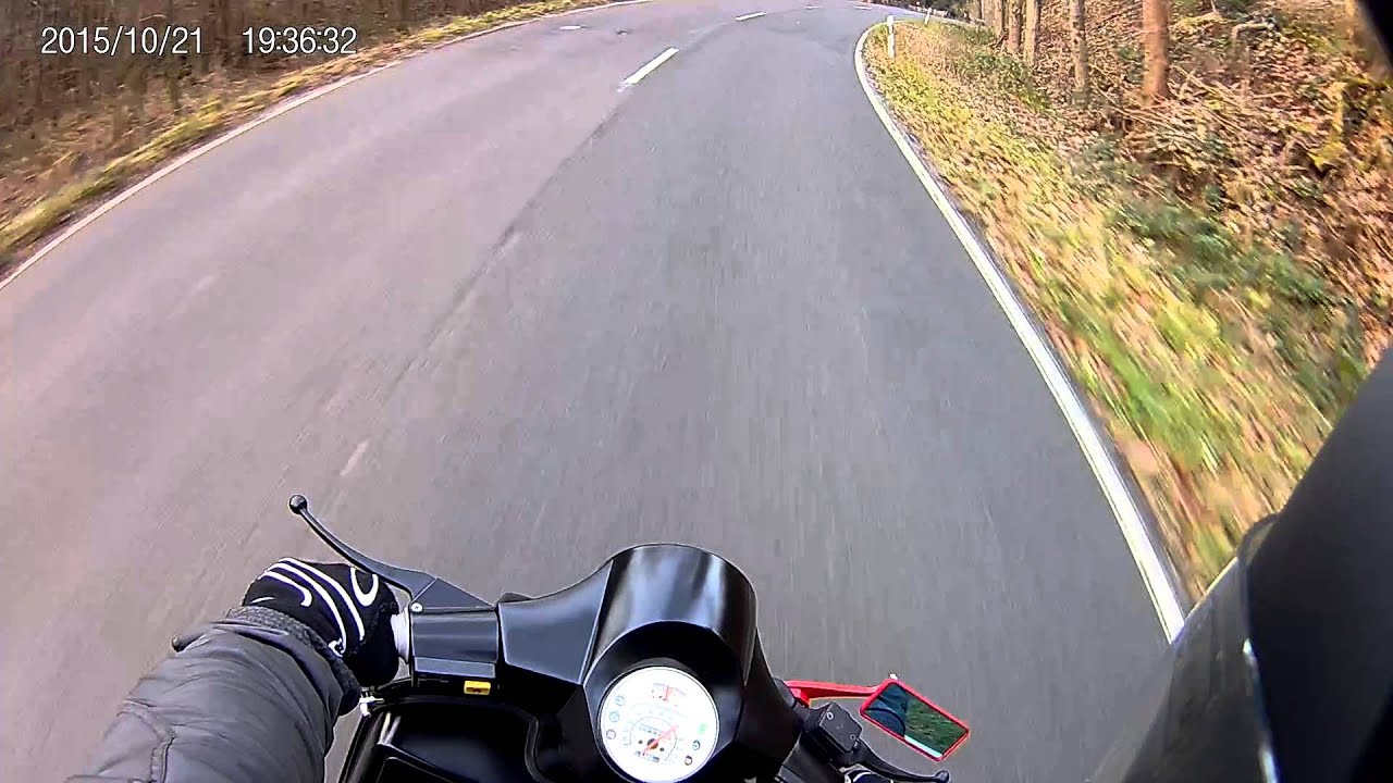 TEST Aldi MAGINON ACTION CAM AC 800 W Vespa Ausfahrt