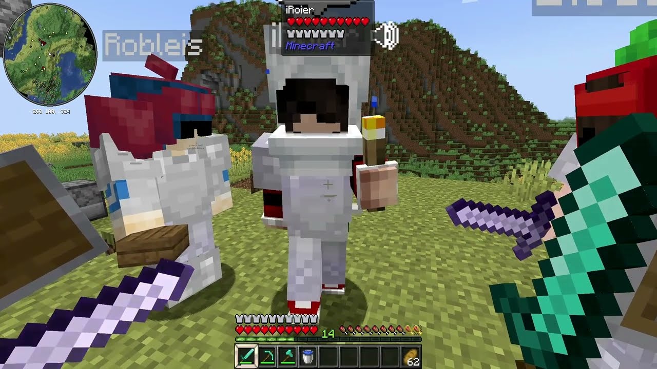 FOOLISH y TINA explotan por una MINA 💥 y VEGETTA busca VENGANZA 😱😲xd