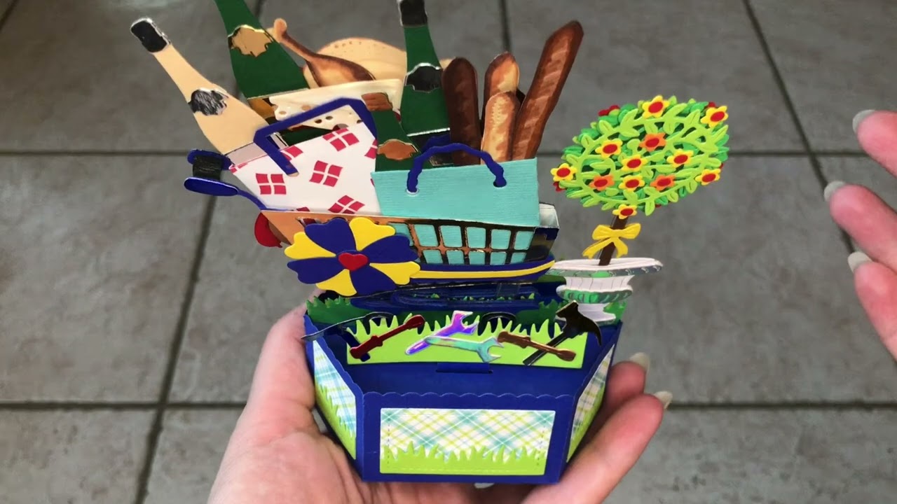 Lawn Fawn Pop Up Platform, Spellbinders Shop a card deco.