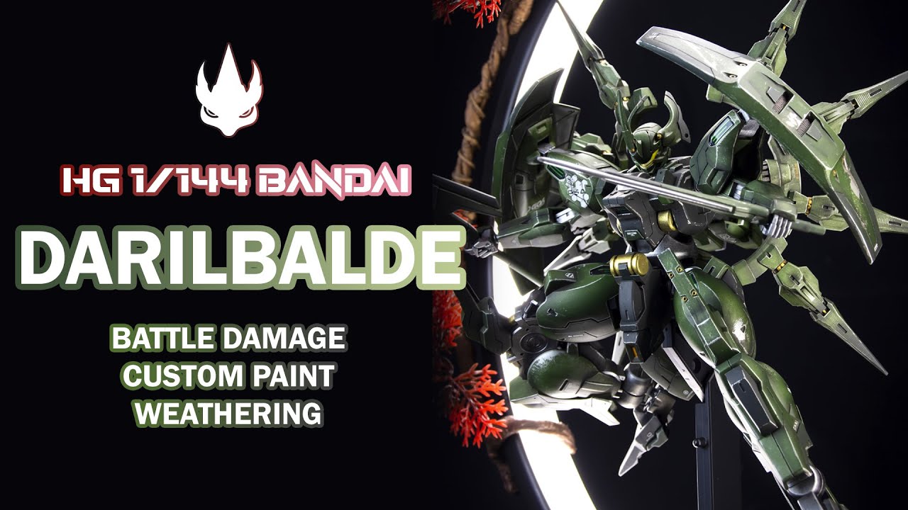 Custom DARILBALDE - Reverse Chipping - Weathering - Mini Resin Kit - Custom Paint