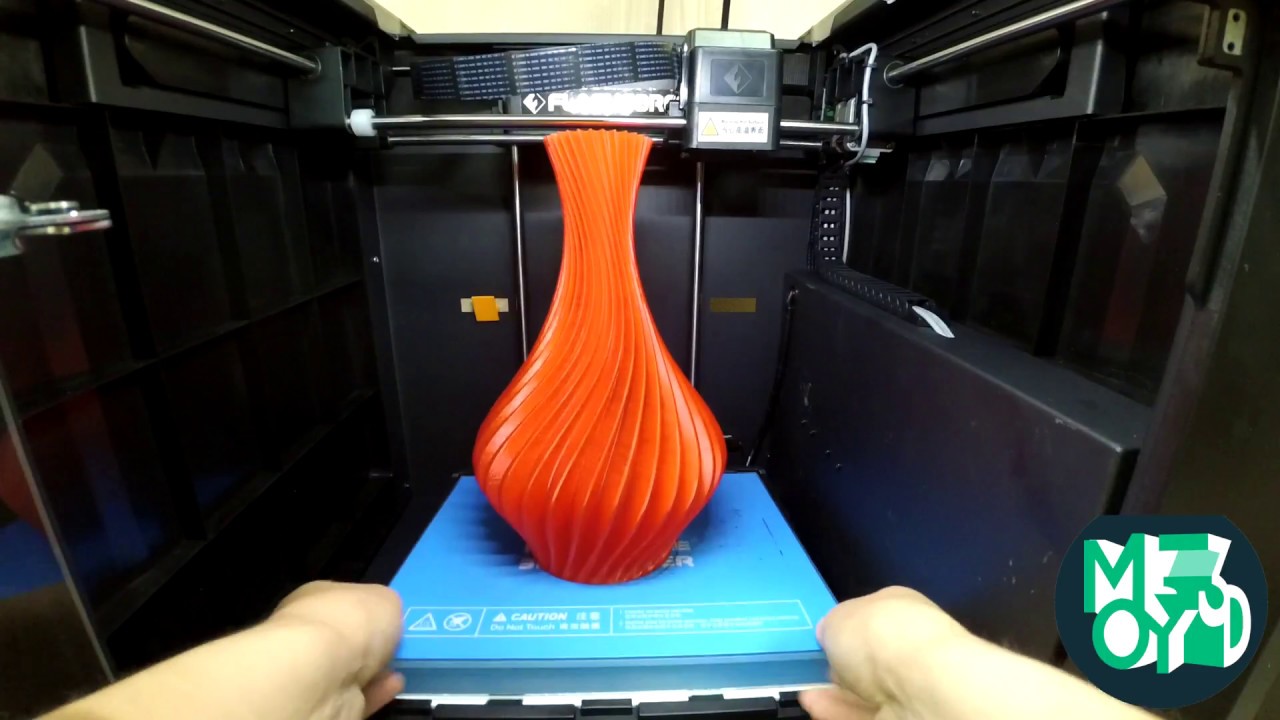 12-ти часовая печать на 3D принтере FlashForge Guider II