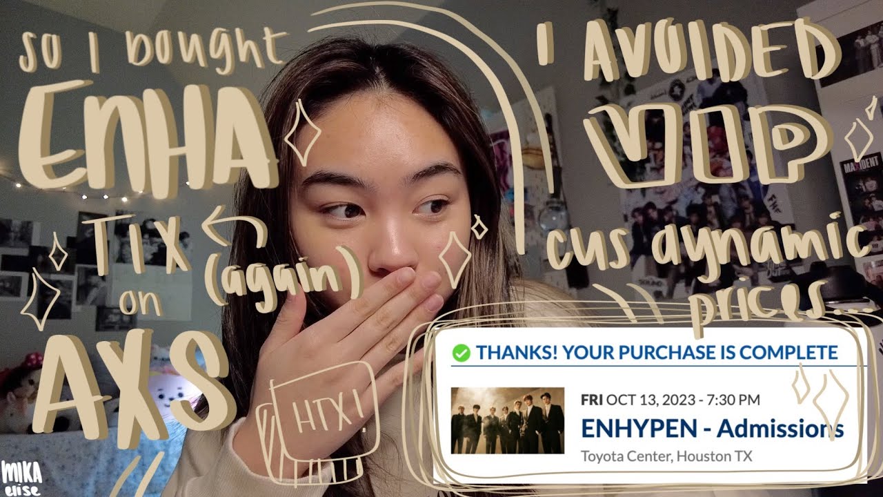 buying ENHYPEN's FATE TOUR in US TICKETS on AXS | my experience + engene member presale...