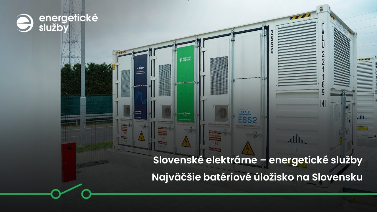 Najväčšie batériové úložisko na Slovensku šetrí CO₂ — bez investícií a s merateľnými výsledkami
