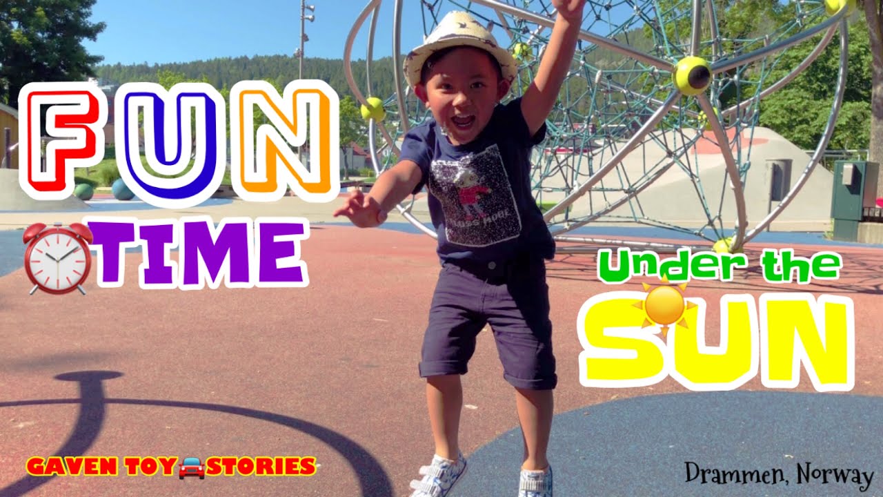 Fun Time Playing with Gaven under the Sun☀️ | Gaven Toy🚘Stories