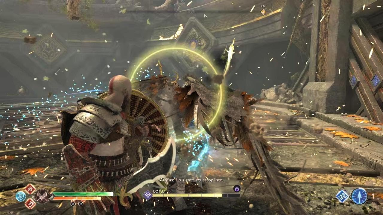 God of War 4 ROTA Valkyrie !! NO DAMAGE !!!