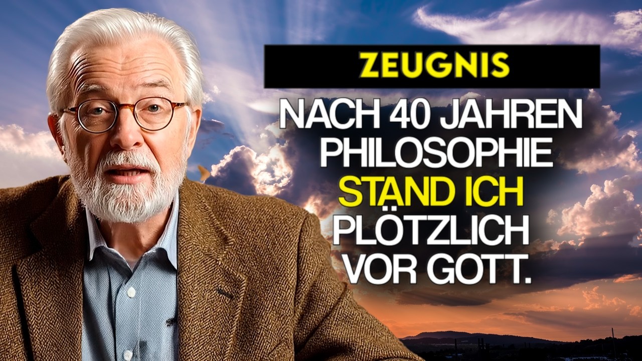 40 Jahre lehrte dieser Philosophie-Professor, dass Gott tot sei. Dann erschien Gott in seinem Büro