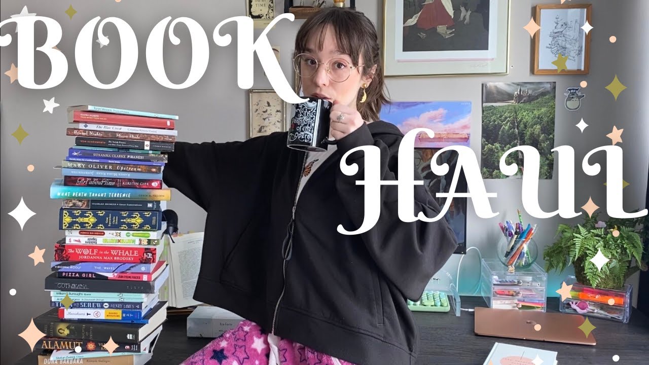 a big book unboxing | reading from every single country updates, classic lit & random book haul