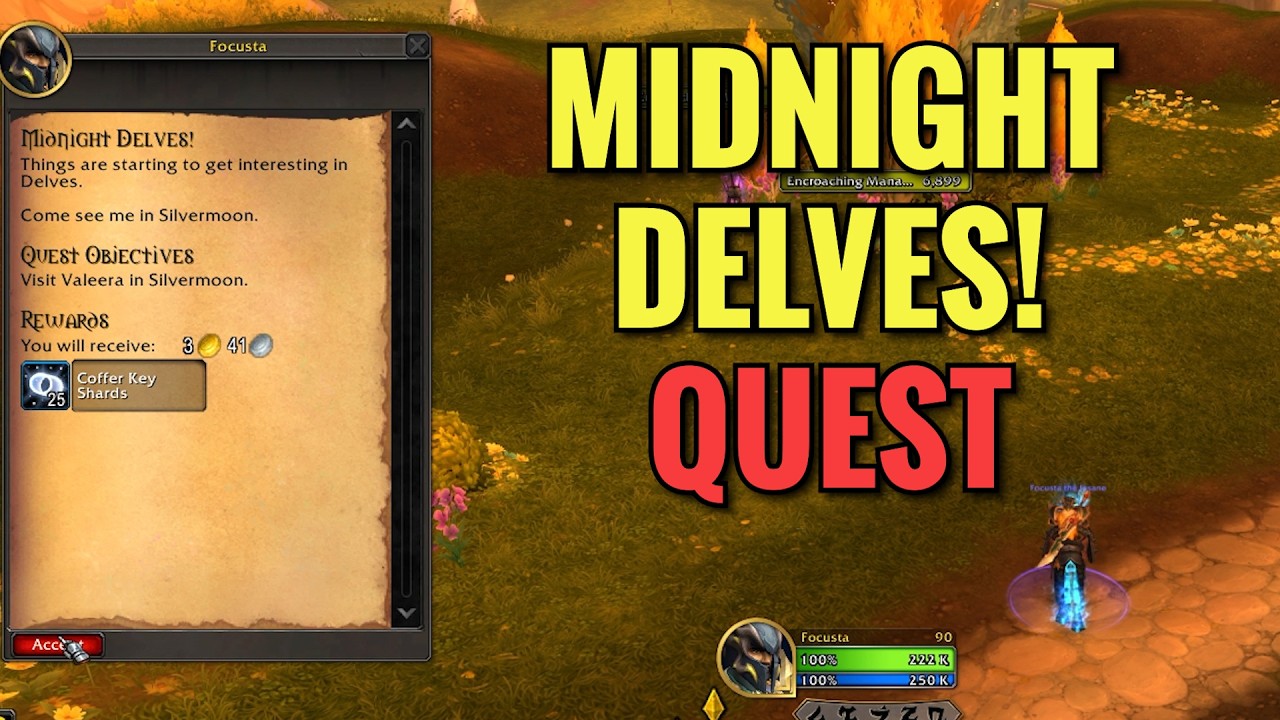Midnight Delves! Quest (WoW Midnight)