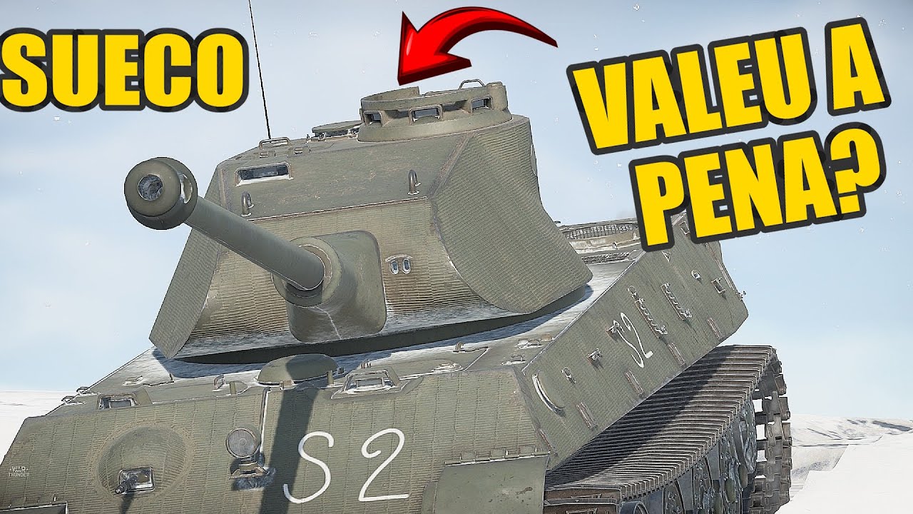 Quando A Suecia Capturou UM TIGER ALEMÃO - Warthunder PT - BR