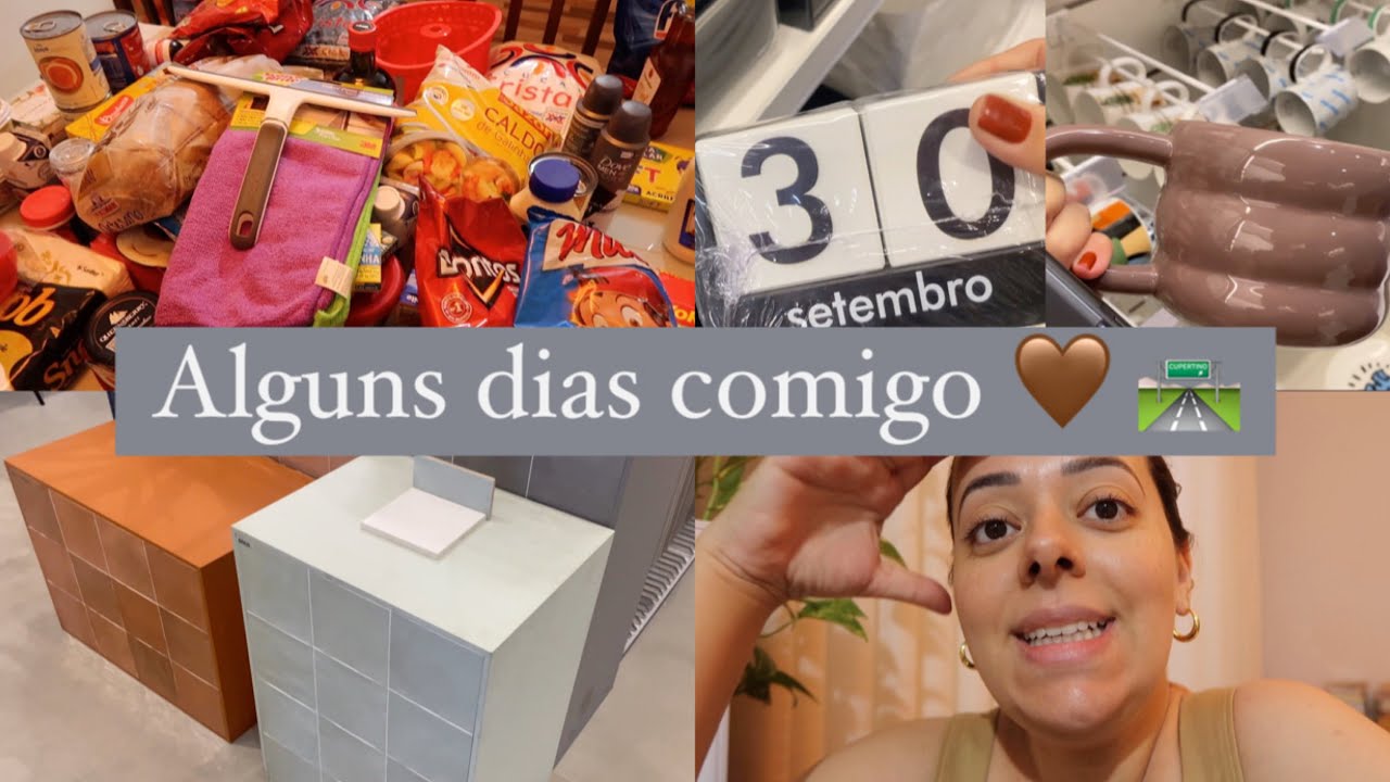 VLOG compras do mês | Escolhi os revestimentos da casa | Comprinhas pra casa no Shopping | Chegamos