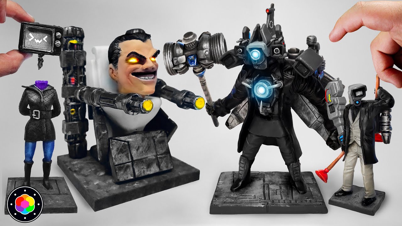 HAGO A TITAN CAMERAMAN UPGRADE vs G-MAN UPGRADE y [Skibidi Toilet] Plastilina # 7 | PlastiVerse