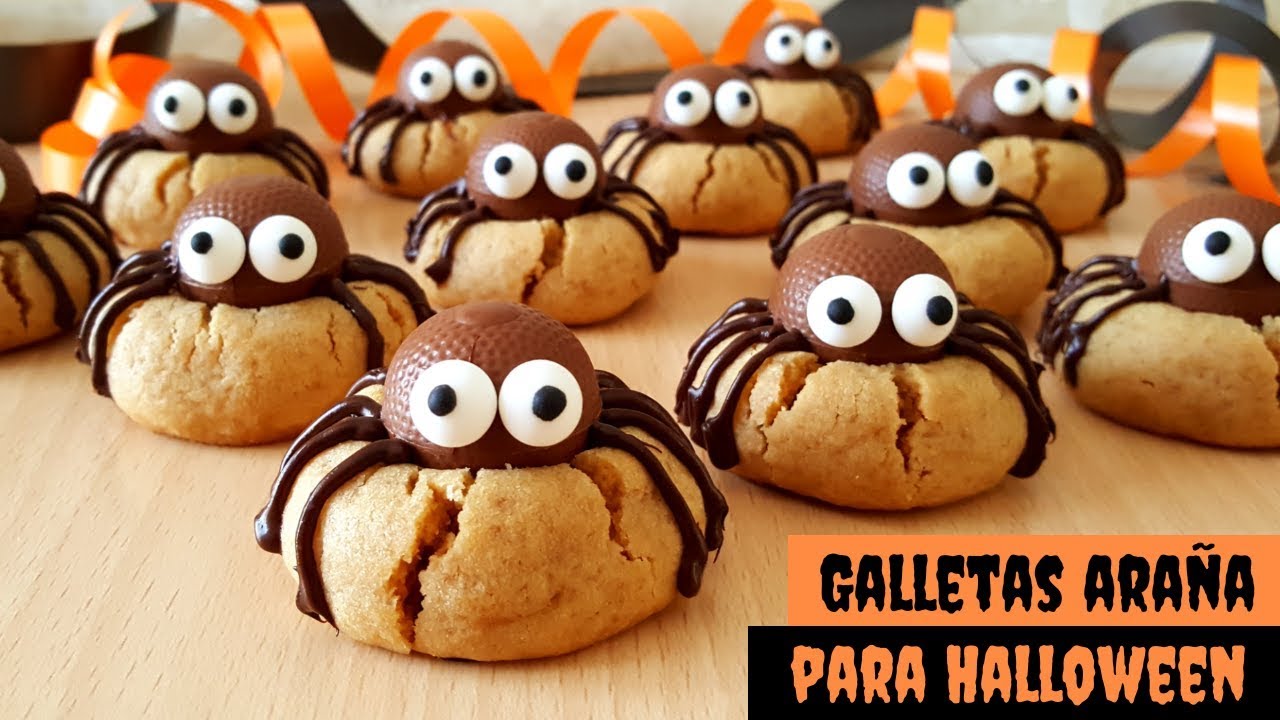 Galletas araña | Especial Halloween | Mi tarta preferida