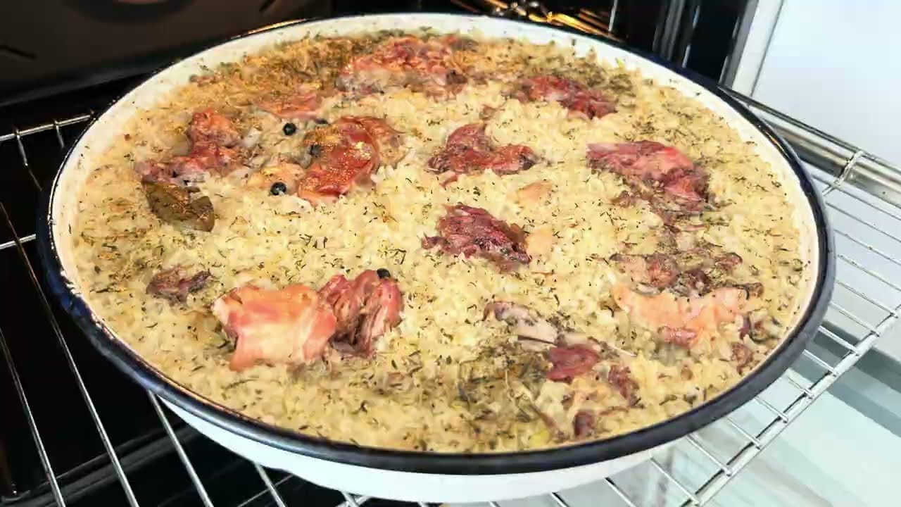 ✅ОРИЗ СЪС ЗАЕШКО НА ФУРНА 🐇