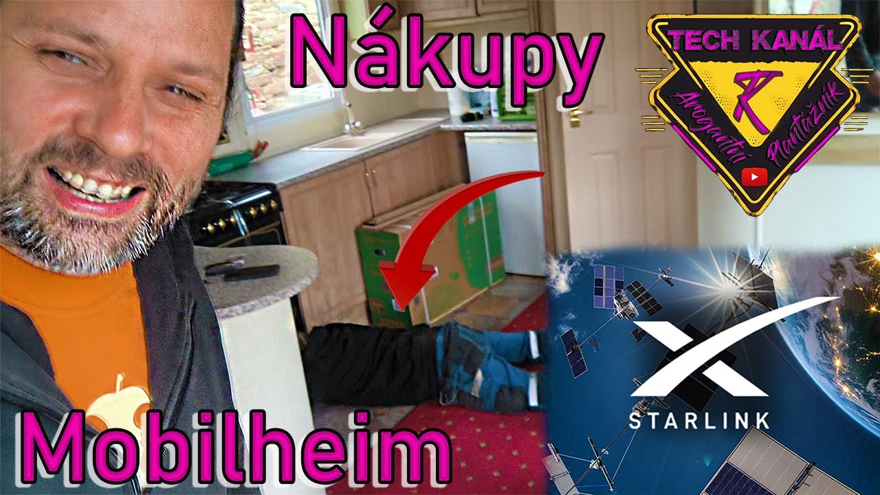 🏡Jak vypadá druhý mobilheim zevnitř🚌 nákupy vodoinstalace💧 internet Starlink 🚀