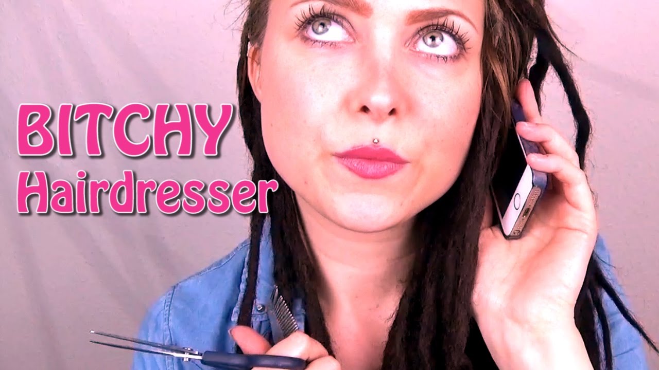 ASMR ✂ BITCHY Hairdresser Role-Play