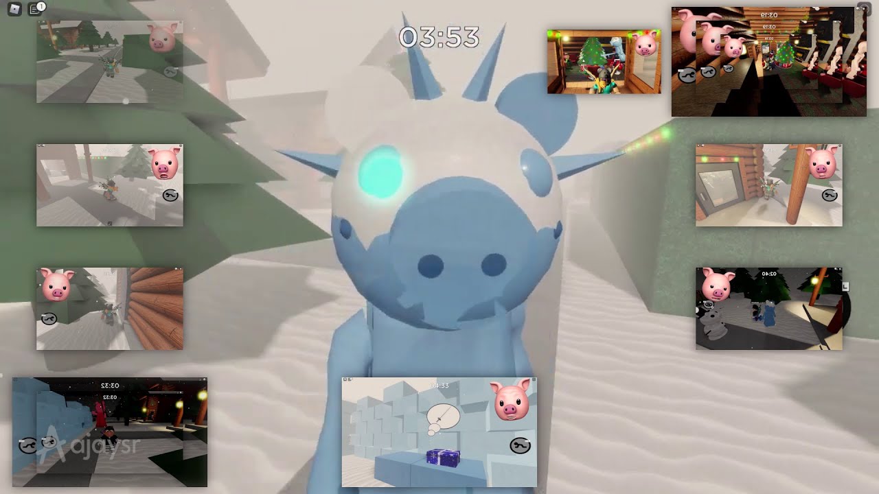 Piggy 2 Frostiggy & Reindessa Jumpscare has a Sparta Remix