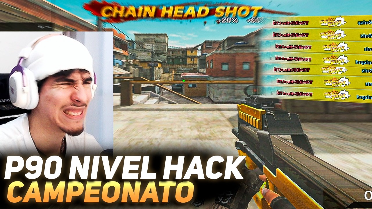 FIZ 92% HS DE P90 NO CAMPEONATO de POINT BLANK!