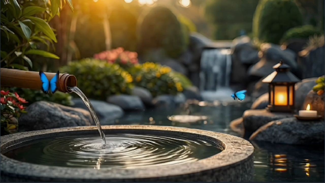 1 Hours Deep Sleep Music 🌿 Fall Asleep Fast with Water Sounds