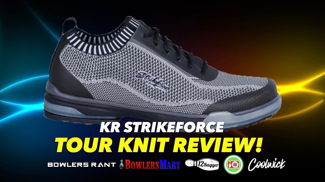 KR Strikeforce Tour Knit Bowling Shoes Review!