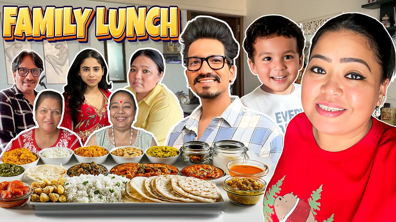 Family Ke Saath Lunch 😍 | Bharti Singh | Haarsh Limbachiyaa | Golla