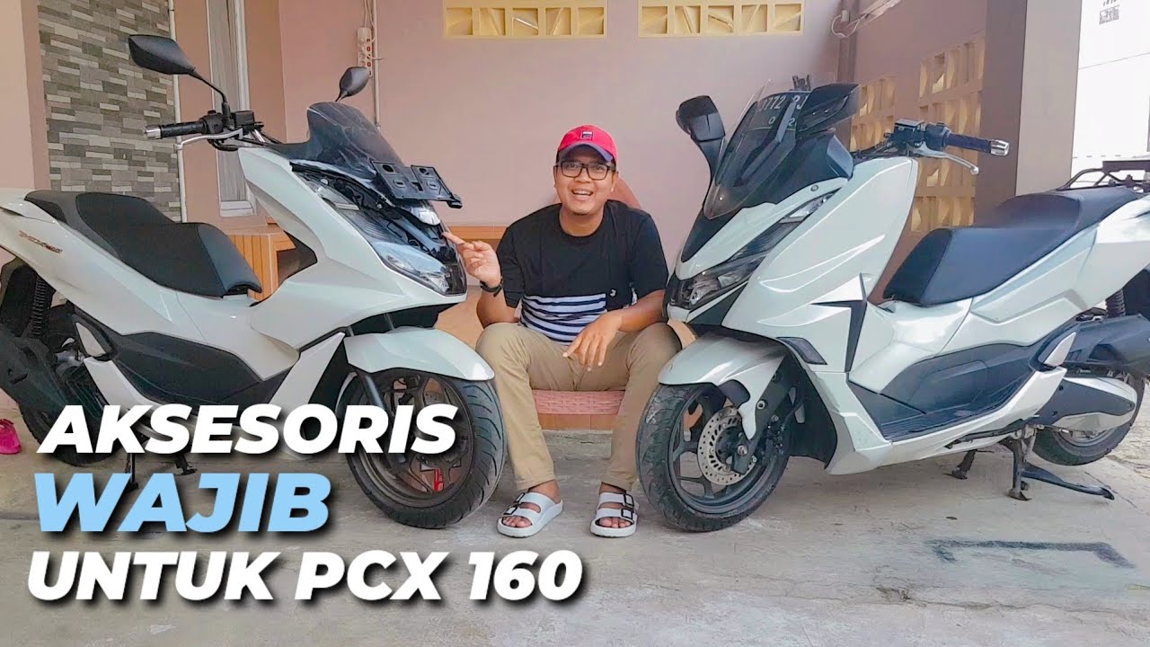 HONDA PCX 160|AKSESORIS YANG WAJIB DI PASANG DI PCX 160 CC