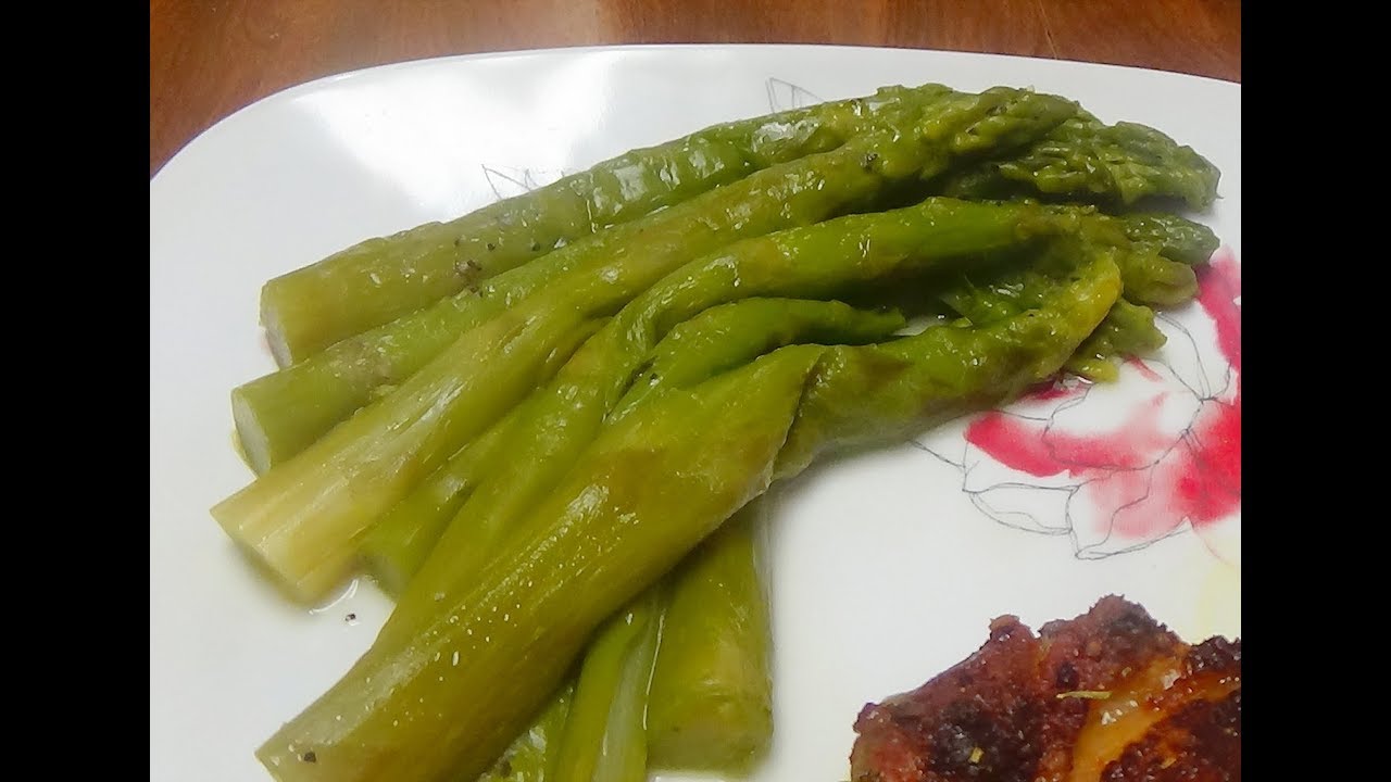 Asparagus Cooked in my Power Pressure Cooker XL for my Keto Diet for Diabetes