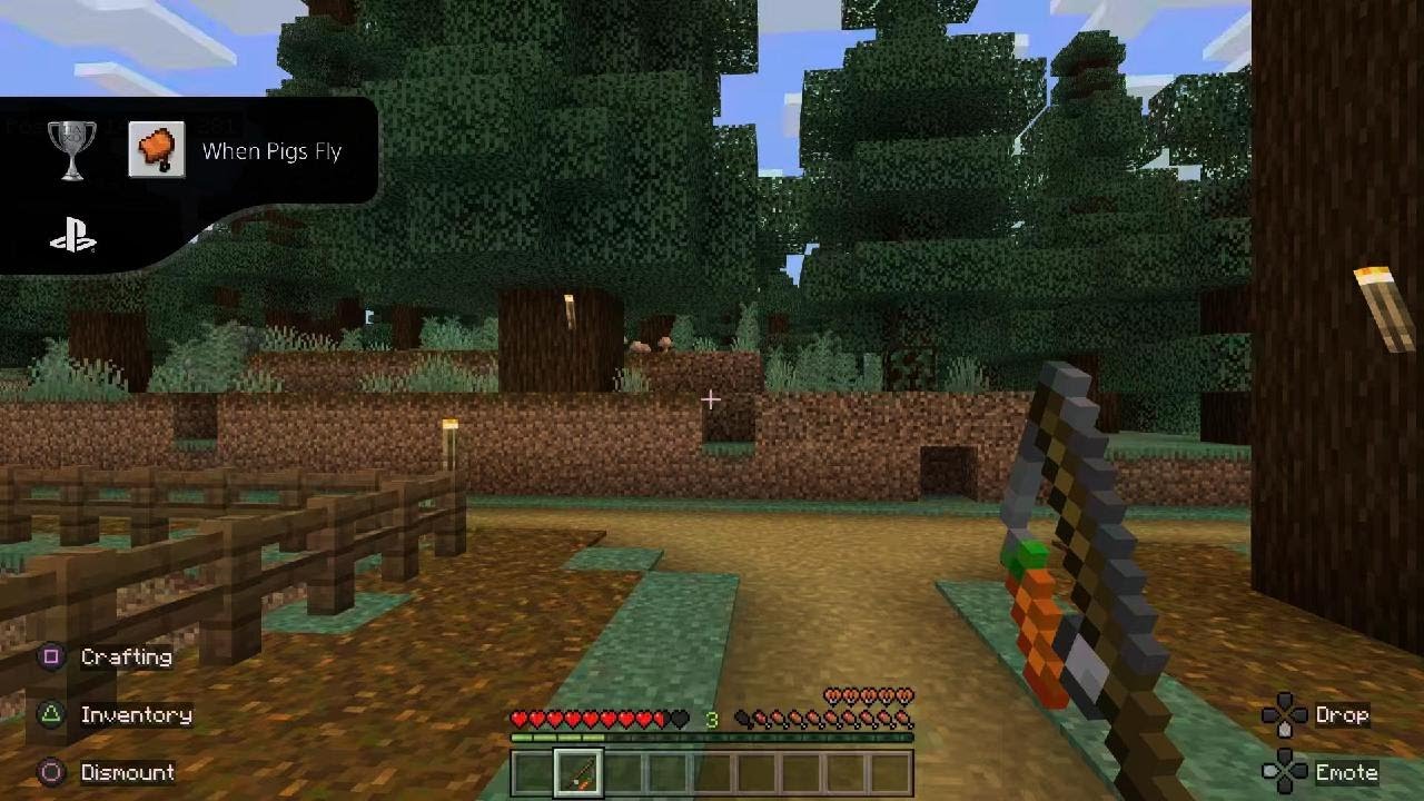 Minecraft: Trophies - When Pigs Fly