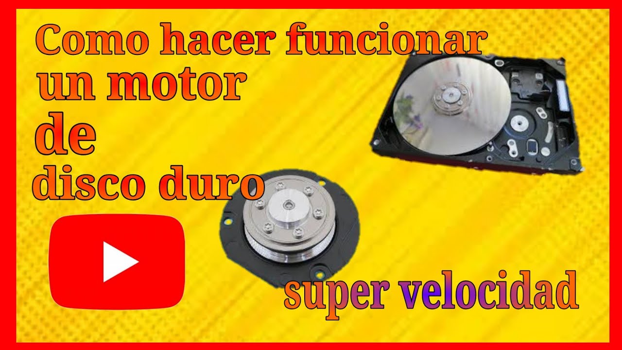 Como hacer funcionar un motor de disco duro circuito muy facil 2022●○●○