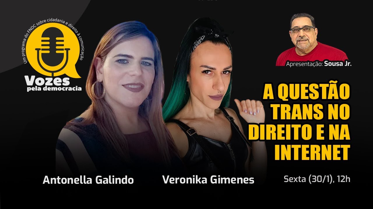 Vozes pela Democracia 91 | A questão trans no direito e na internet 📱