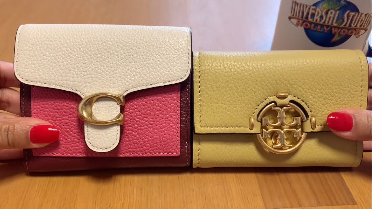 COACH Tabby Small Wallet Colorblock ❤️ コーチ タビー スモールウォレット カラーブロック