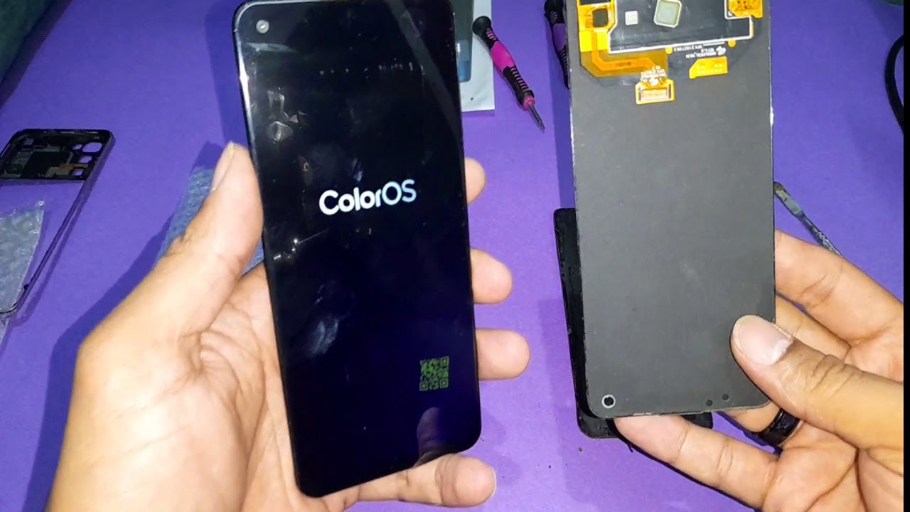 تغيير شاشة اوبو رينو 5 Oppo Reno
