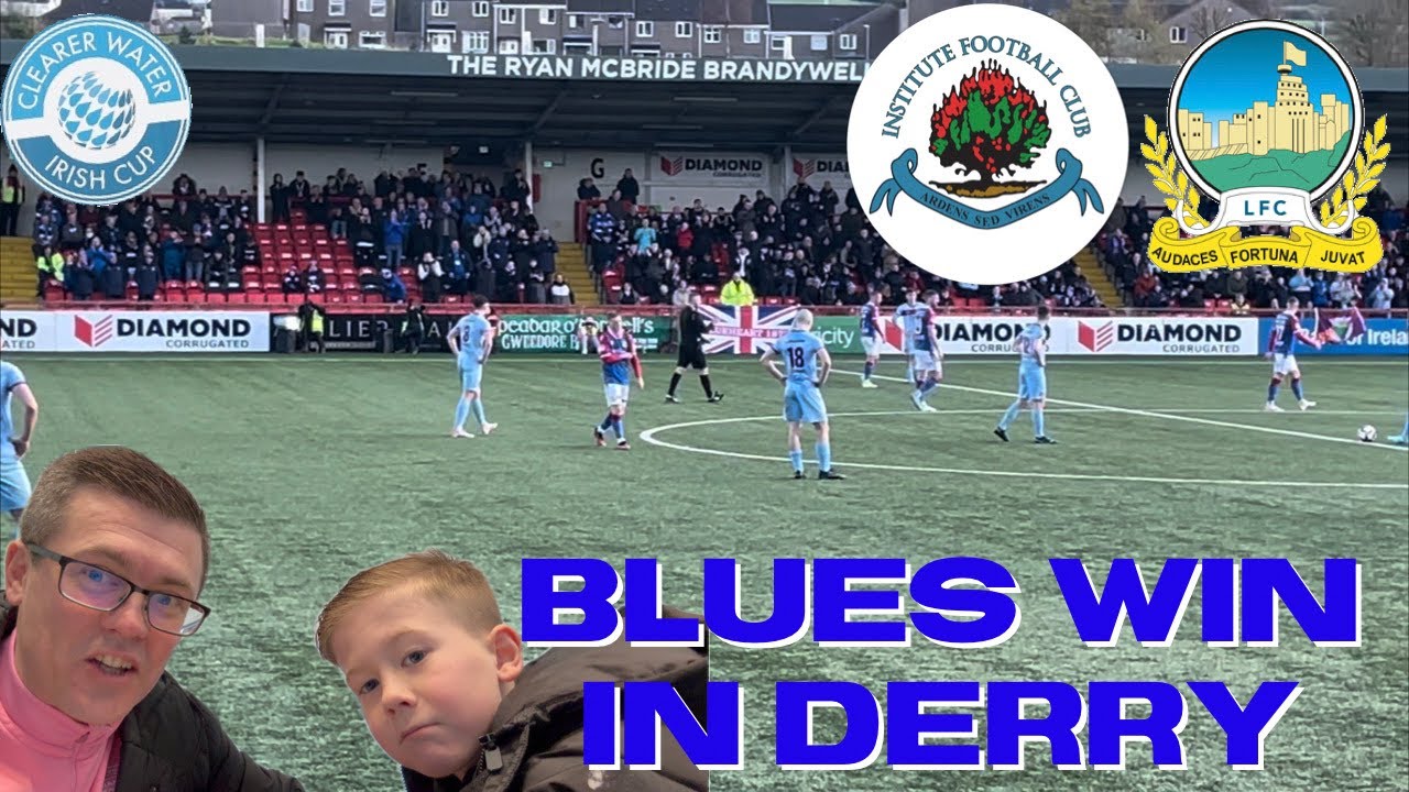 LINFIELD DEFEAT INSTITUTE | BLUES TO MEET GLENS IN SEMIS | SUNDAY FOOTBALL SUCCESS