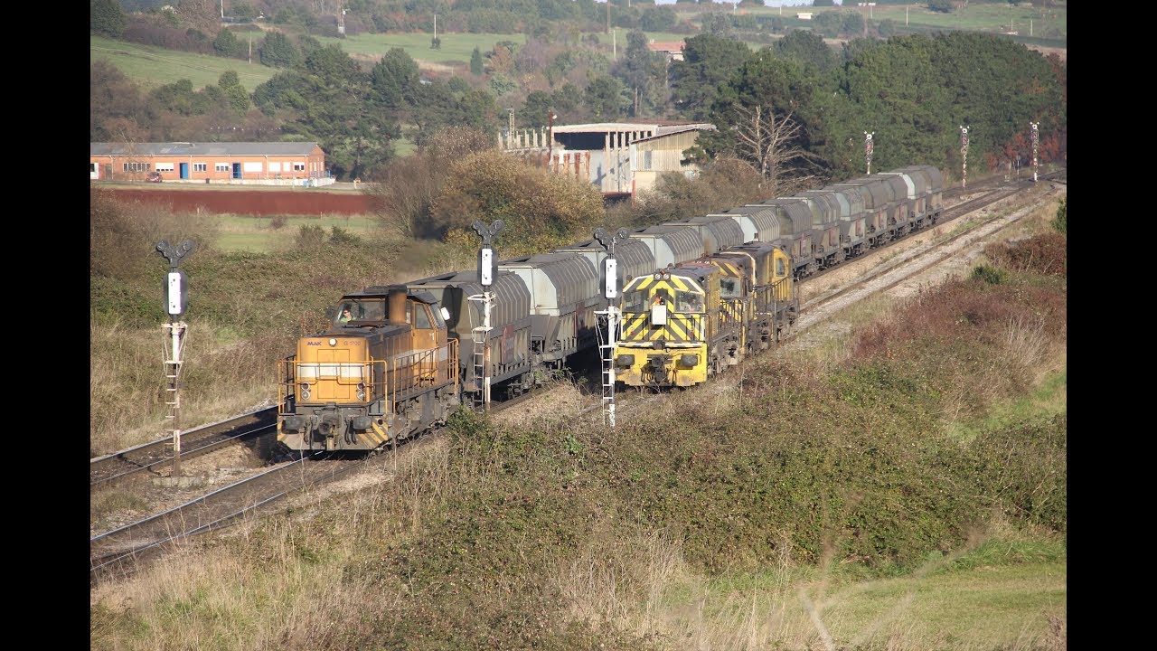 El Valle. Arcelor-Mittal Asturias. Torpedos. 333 LMZ. MaaK.Comsa 11/12/2016