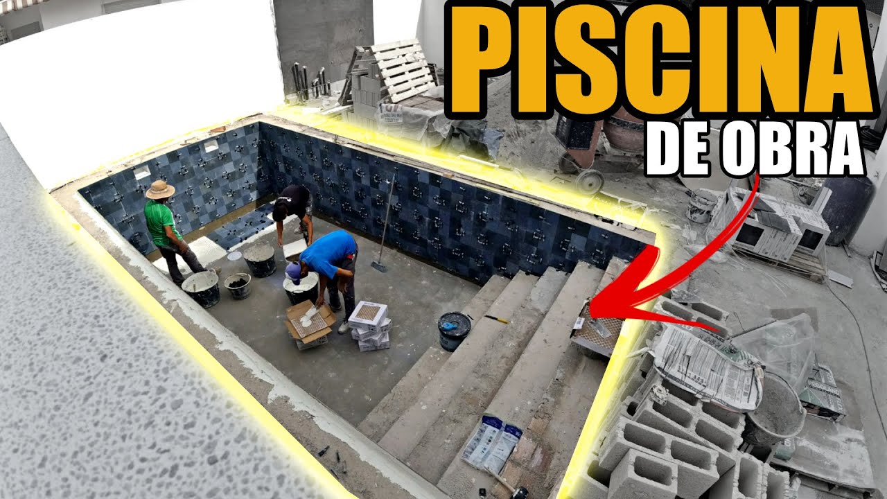 🔶Como Hacer PISCINA de OBRA🔶 Paso a Paso