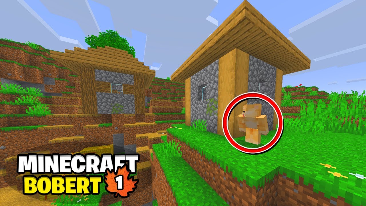 CEL MAI NOROCOS INCEPUT | Minecraft cu Bobert