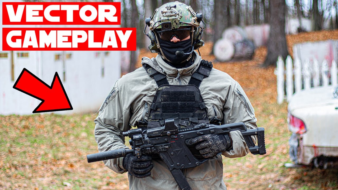 Геймплей Dual Perspective Airsoft с бывшим британским солдатом! (LMG + SMG)