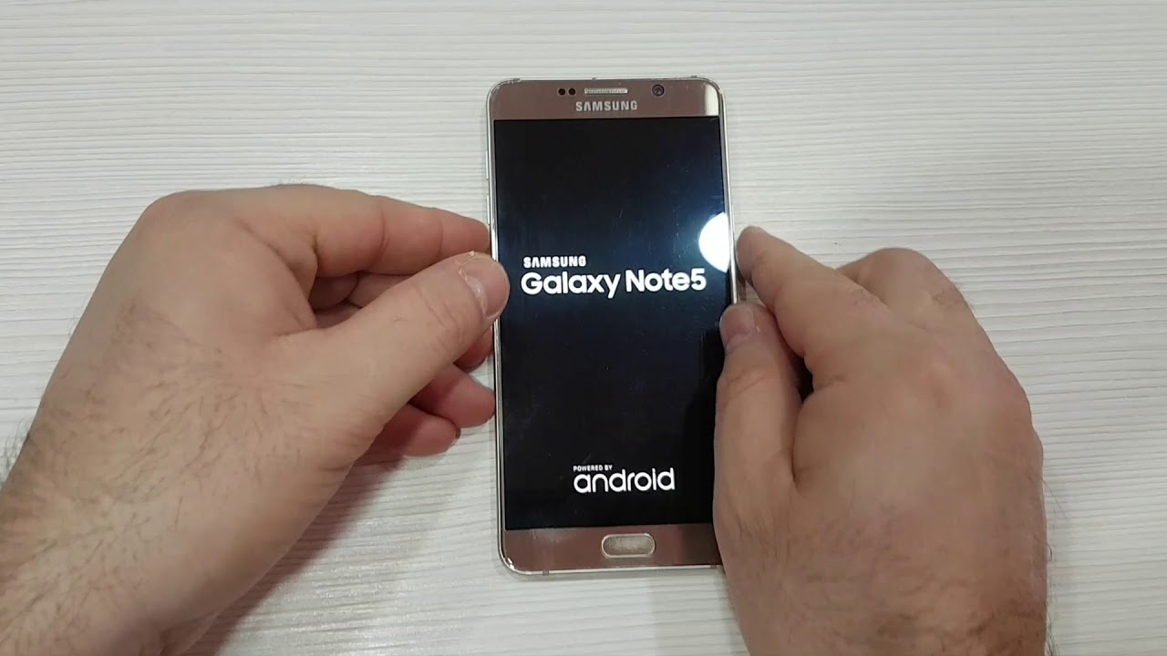 Samsung Galaxy Note 5, N920, полный сброс, сброс к заводским настройкам