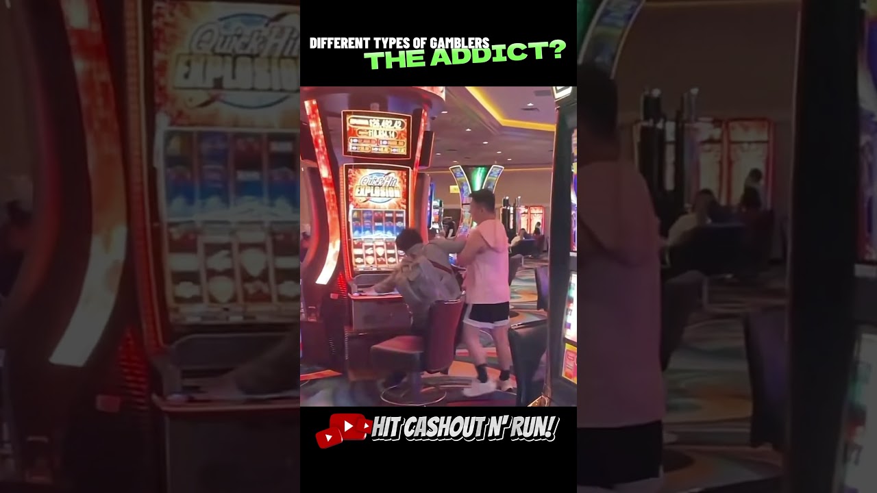 Different types of Slot Machine players &ldquo;THE ADDICT&rdquo; #shorts #CASINO #slots