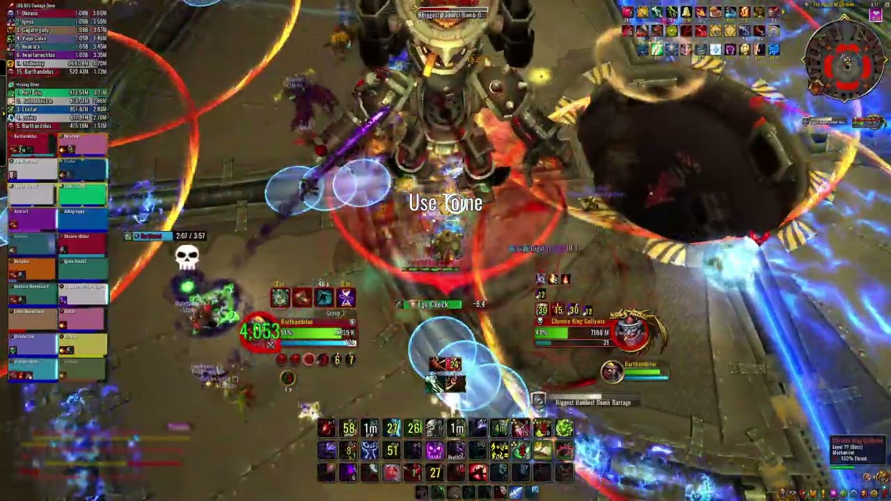 Mythic Chrome King Gallywix (Blood Death Knight)