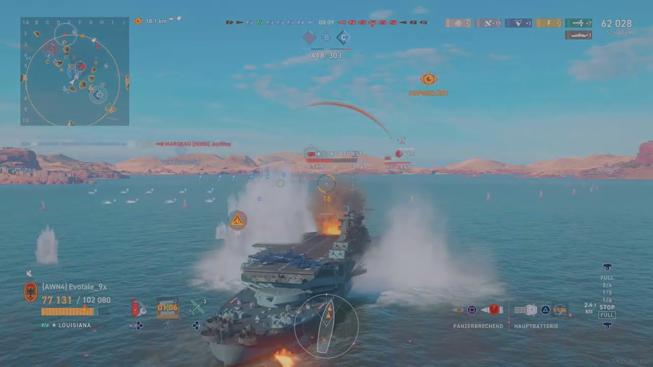 World of Warships: Legends Louisiana