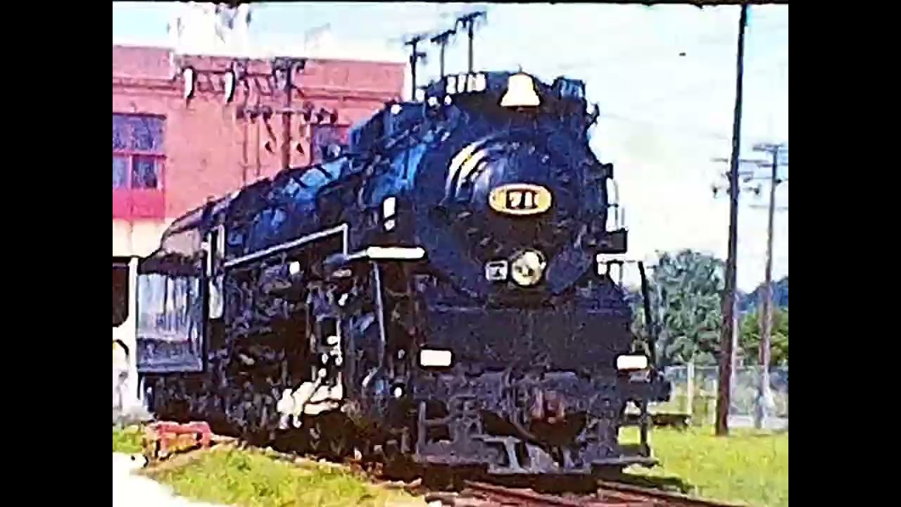 Train Museum East Coast 1977 8mm Home Movie
