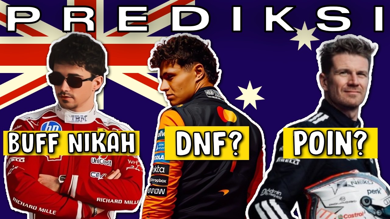 FERRARI MENANG DAN LANDO NORRIS DNF? PREDIKSI GP AUSTRALIA 2026!