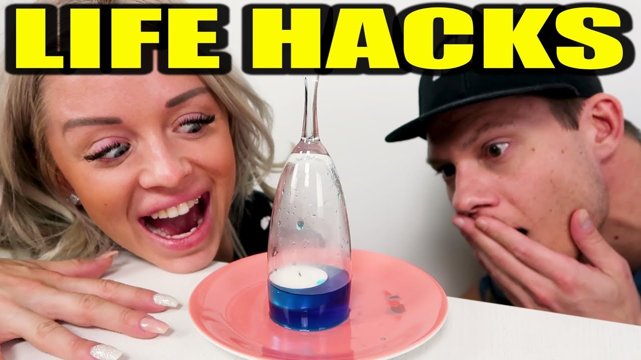 LIFE HACKS *TOMAS OCH MALIN TESTAR*