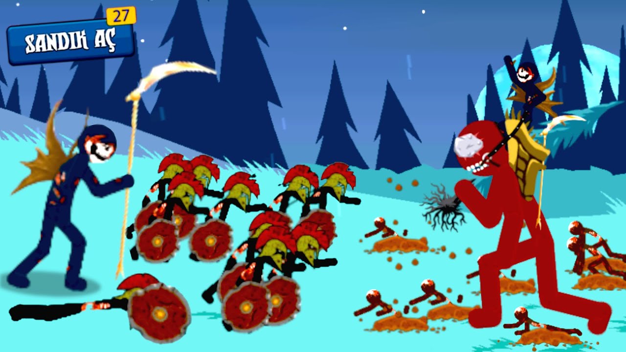 Kai Raider VS ÖLÜMSÜZLER ORDUSU - Stick War Legacy TÜRKÇE