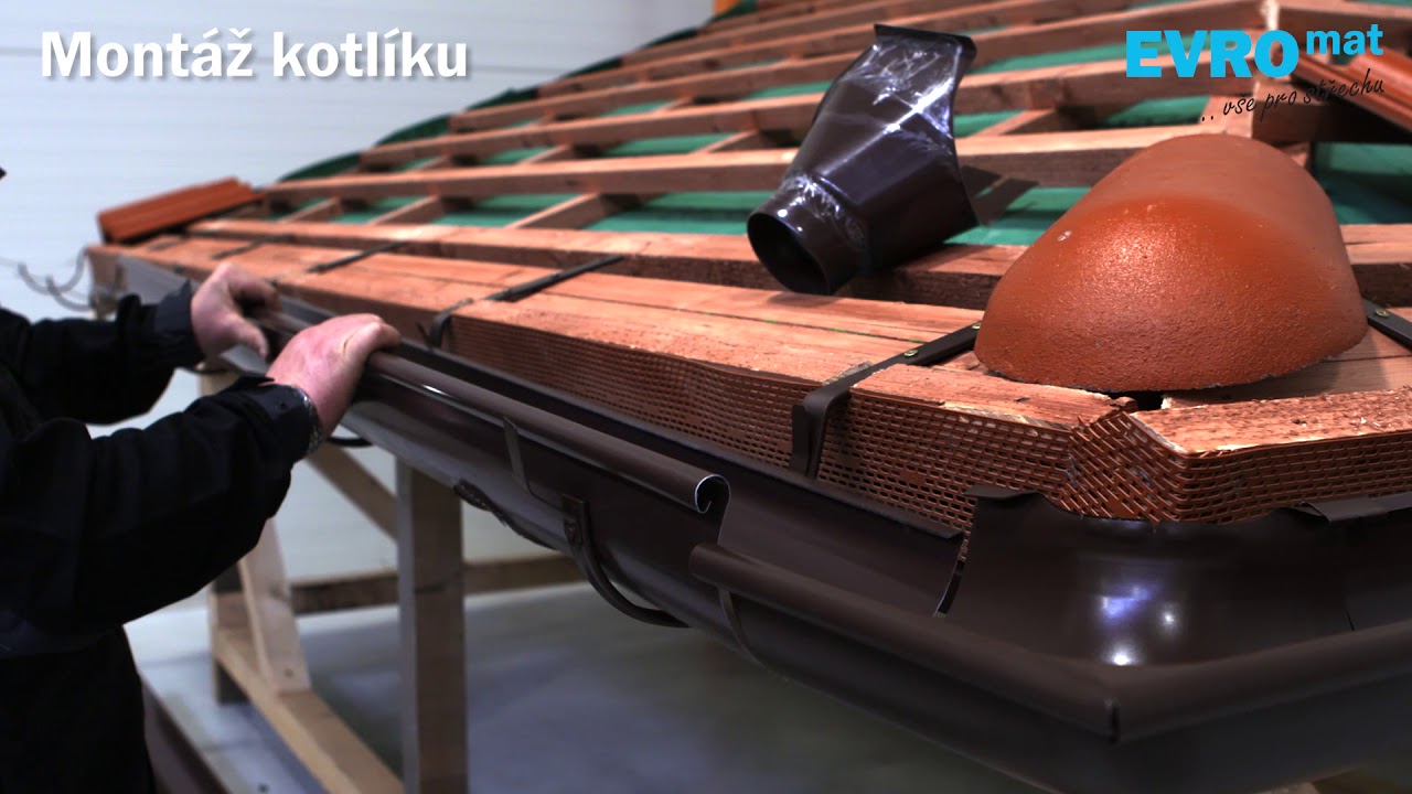 Instalace okapového systému EVROmat