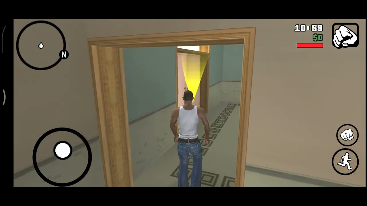 Cj visited to the policestation for tour in #gtasanandress 