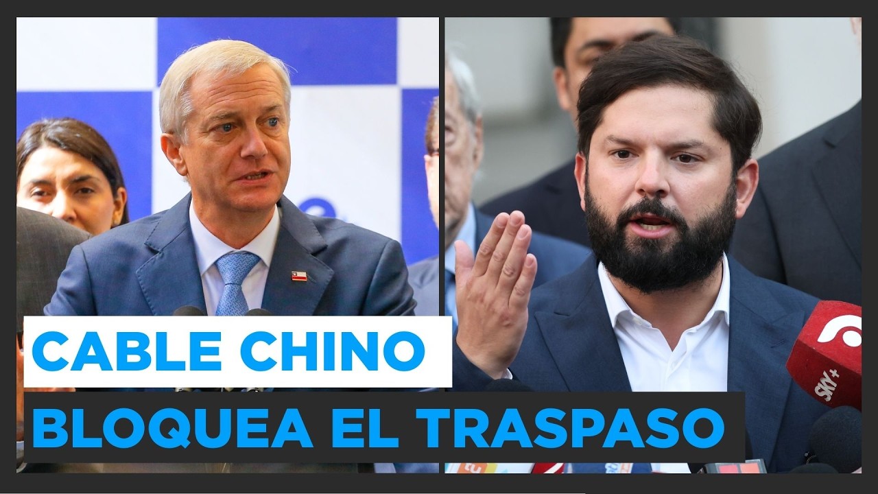 “Se terminó el traspaso”: Kast cierra conversaciones con Boric por controversial cable chino