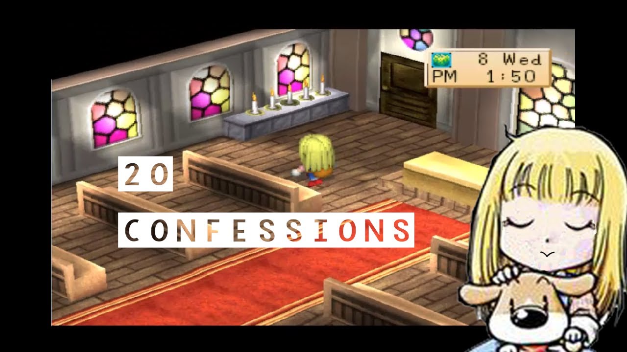 Harvest Moon Back to Nature Girl - 20 Confessional Box Responses